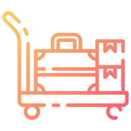 Airport cart icon