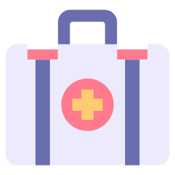 First aid kit icon