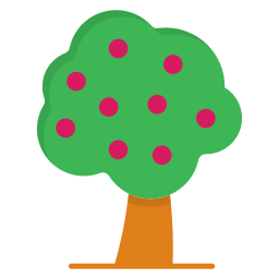 Fruit tree icon