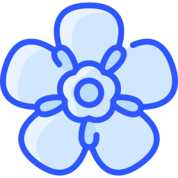 Alpine forget me not icon