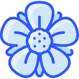 Strawberry blossoms icon