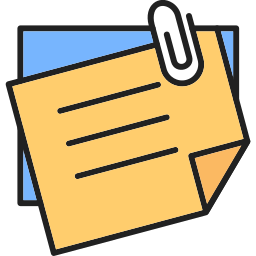 Sticky notes icon