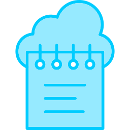 Cloud data icon