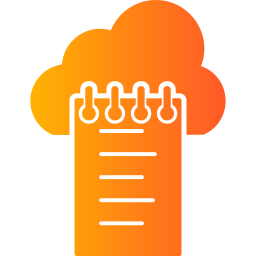 Cloud data icon