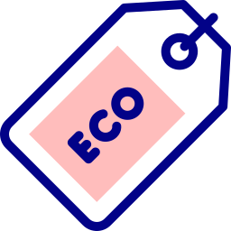 Eco tag icon