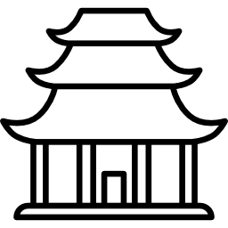 chinesischer tempel icon