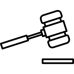 Court gavel icon