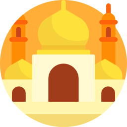 taj mahal icon