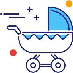 kinderwagen icon