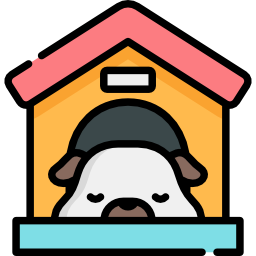 Dog house icon