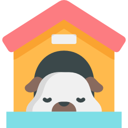 Dog house icon