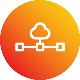 Cloud computing icon