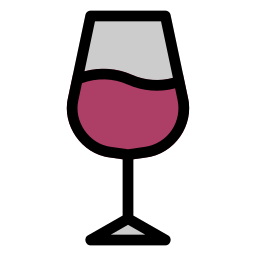 Wine glass icon