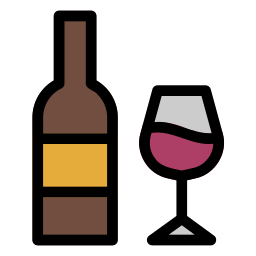 Wine bottle icon