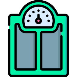 Weight scale icon