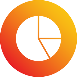 diagramme circulaire Icône