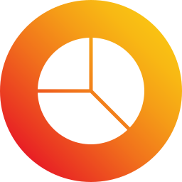 diagramme circulaire Icône