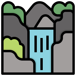 Waterfall icon