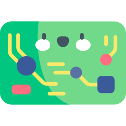 circuit imprimé Icône