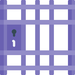 Prison cell icon