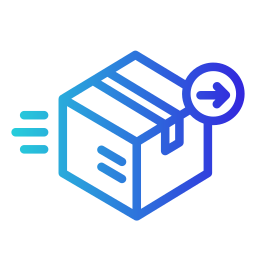 pudełko dostawcze ikona