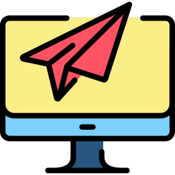 Paper plane icon