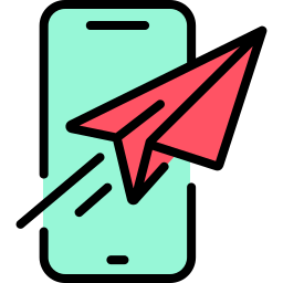 Paper plane icon