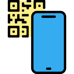 balayage du code qr Icône