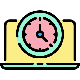 Clock time icon