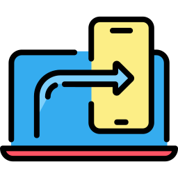 Transfer data icon