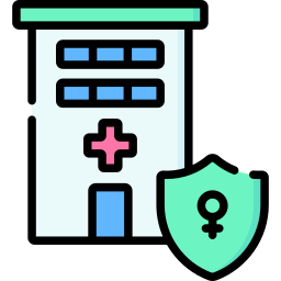 Health clinic icon