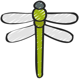 Dragon fly icon