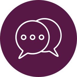 Chat bubbles icon