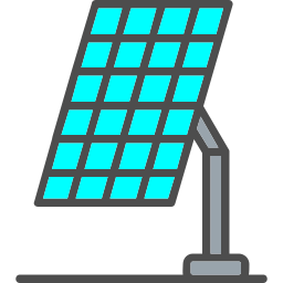 Solar panel icon