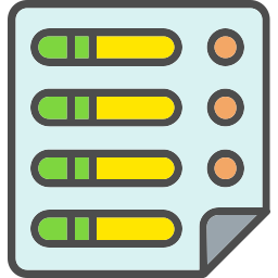 lista de controle Ícone