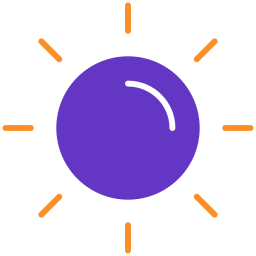 Sun icon