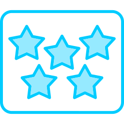 Five stars icon