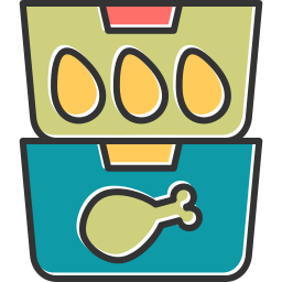 Food container icon