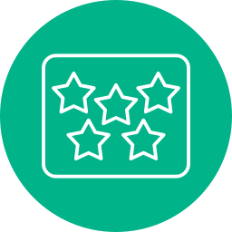 Five stars icon