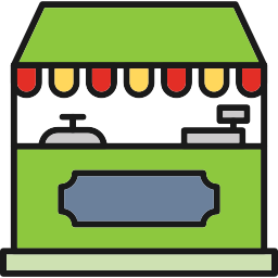 Food stall icon