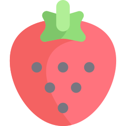 fraise Icône