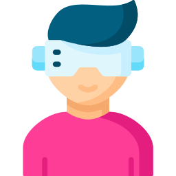 Vr glasses icon