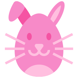 Easter bunny icon