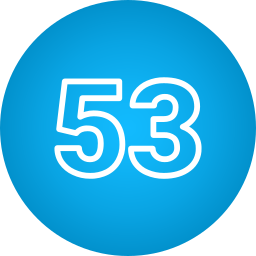 Fifty three icon