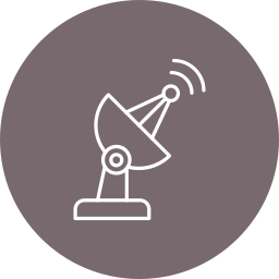 Satellite dish icon