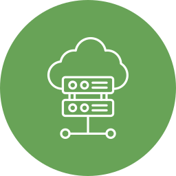 Cloud server icon