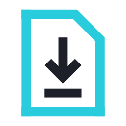 Download file icon