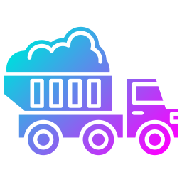 Dump truck icon