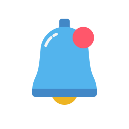 Notification bell icon