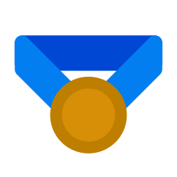 médaille de bronze Icône